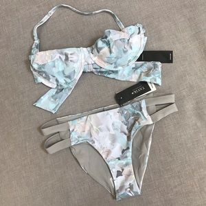 Tavik Charlie Bandeau Swim Top Chloe Mini Bottom